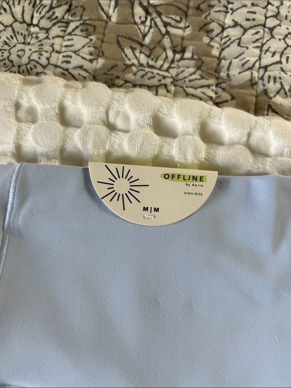 aerie Light Blue Leggings - Picture 2 of 3